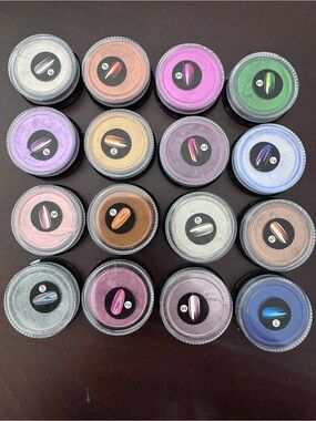 16 Jars Chrome Nail Powder